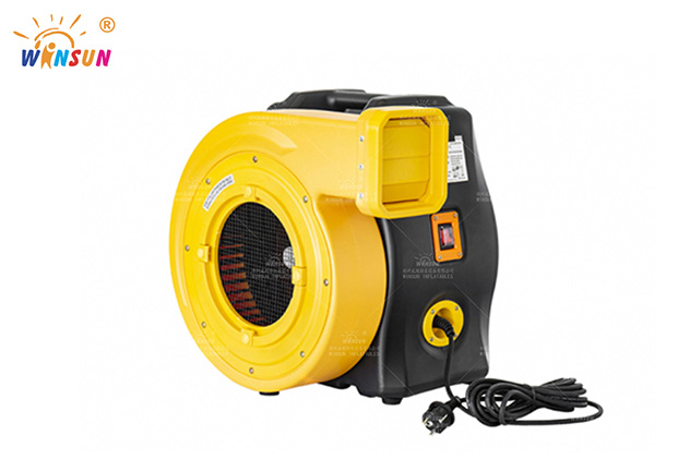 Side view of commercial air blower