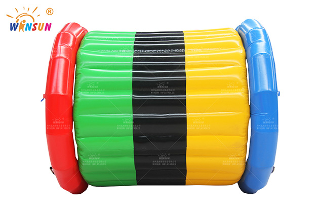 WB-010 Inflatable Walking Roller - Yellow and Blue, 2.2m Size - UK Stock