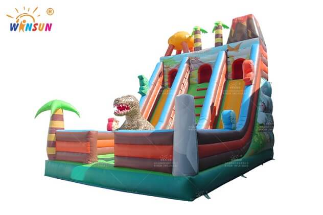 UK Commercial Grade Dinosaur Slide for Events & Hire