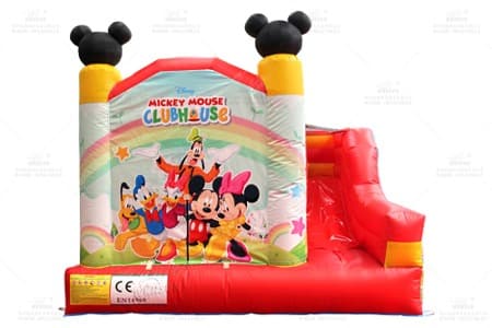 WSC-373 Inflatable Jumping Castle With Slide