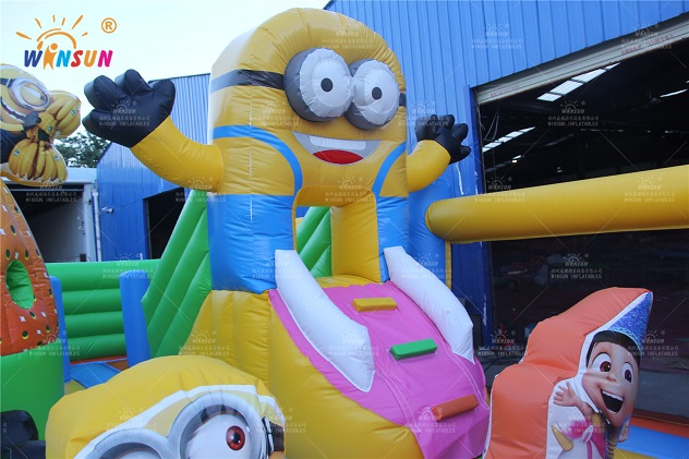 the minions playground bounce house