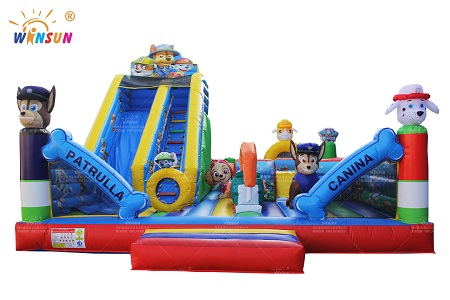 WSL-118 Paw Patrol giant Inflatable Playground