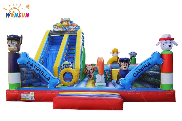 paw patrol giant inflatable playground manufacturer