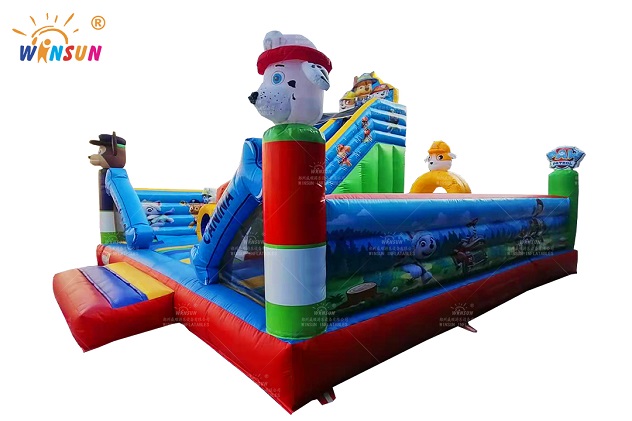 paw patrol giant inflatable playground