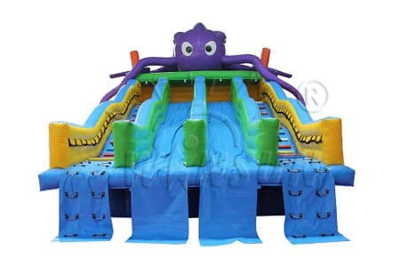 WSS-120 Octopus Inflatable Pool Slide