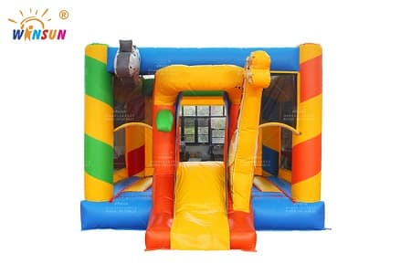 WSC-432 Custom Inflatable Jumping Castle Animals Theme