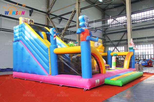 Inflatable Spongebob playground manufacturer