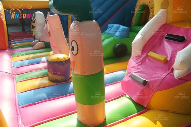 wholesale Spongebob Inflatable playground