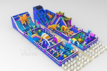 WSA-003 Custom Indoor Inflatable Theme Park