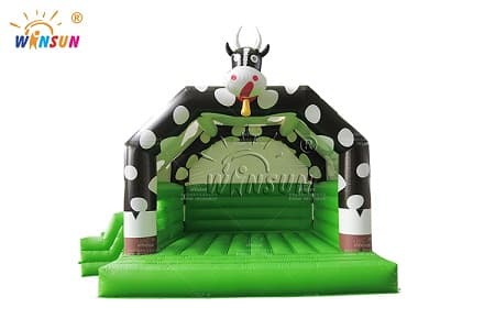 WSC-488 Milk Cow Inflatable Bouncy Combo