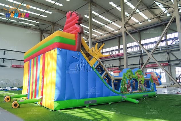 kids Fairy Tale inflatable and trampoline park