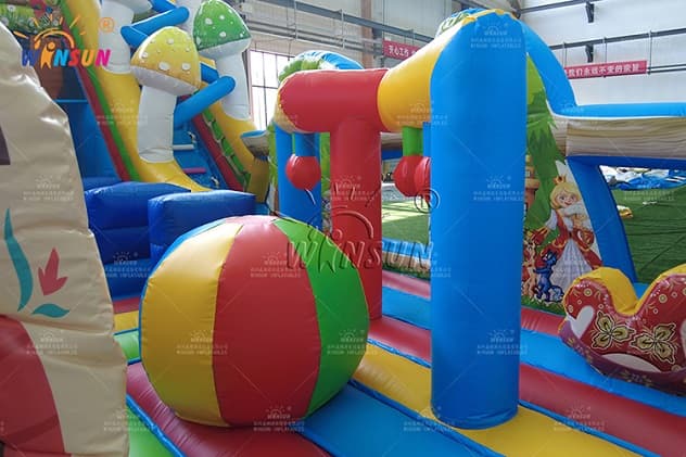 large Fairy Tale trampoline inflatable park