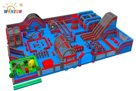 WSA-016 Newest Inflatable Theme Park Design for Business